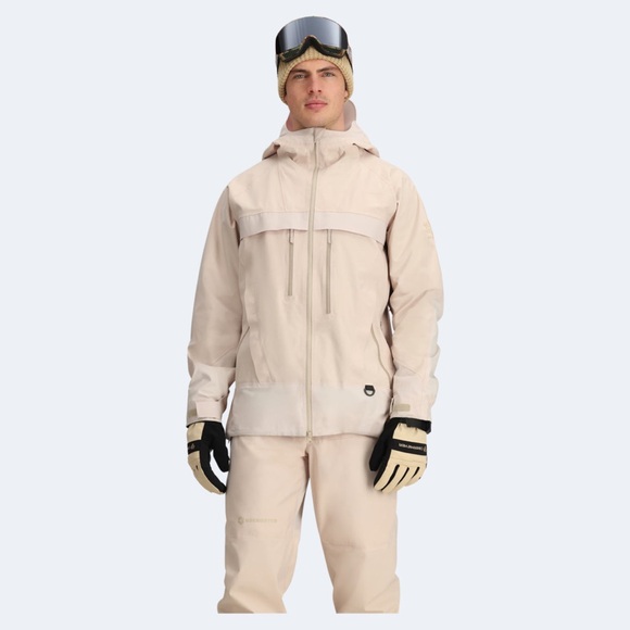 Obermeyer Steibis Hooded Softshell Performance Jacket - Picture 2 of 4